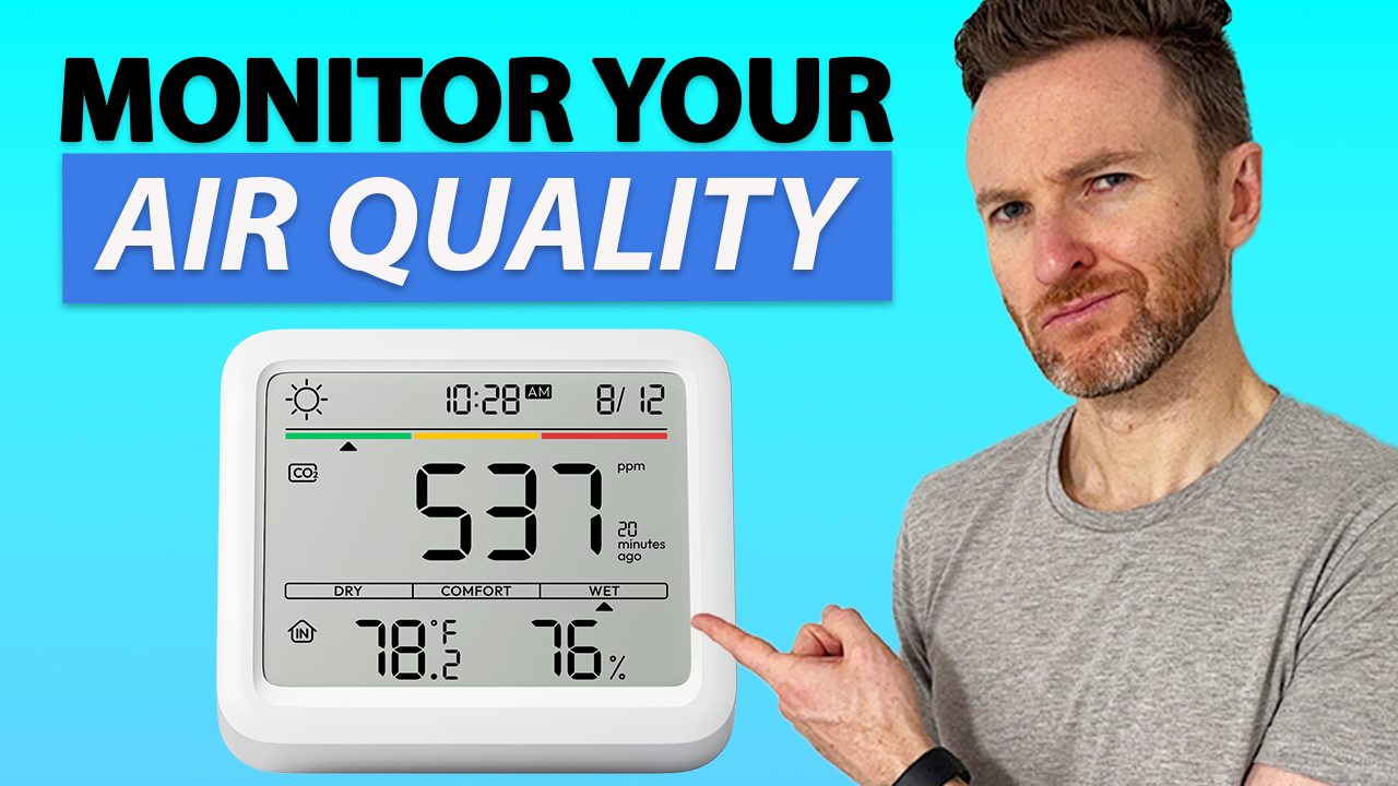 Check your air quality with SwitchBot Meter Pro CO2 Monitor