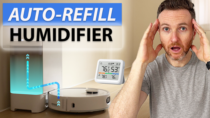 Live comfortably with the SwitchBot Evaporative Humidifier and Meter Pro